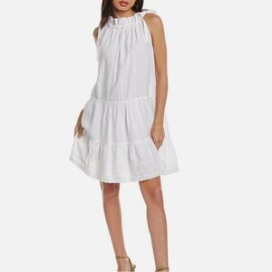 Ulla Johnson White Linen Dress. Size 2.